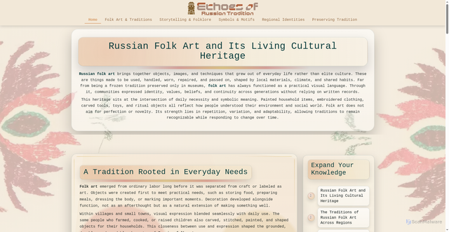 Security scan screenshot of https://artrusse.ca