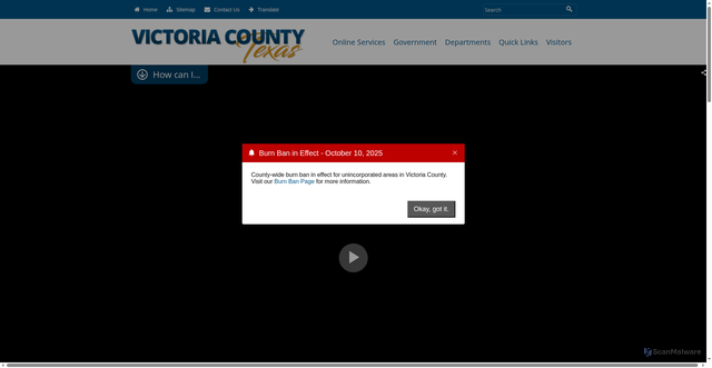 Security scan screenshot of https://www.vctx.org/