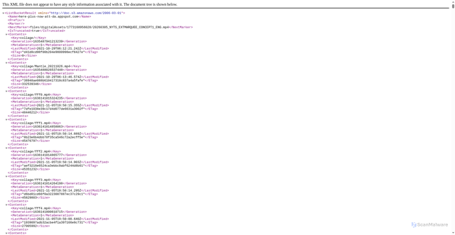 Security scan screenshot of https://cdn.attda.hereplusnow.com