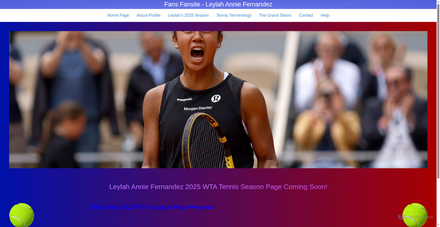 Security scan screenshot of https://leylahanniefernandez.com/