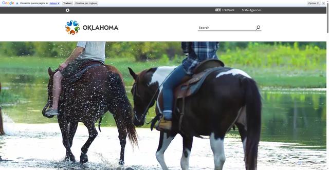 Security scan screenshot of https://oklahoma.gov/
