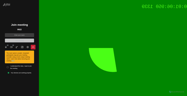 Security scan screenshot of https://funcam-91zwtj0pej.edgeone.app/