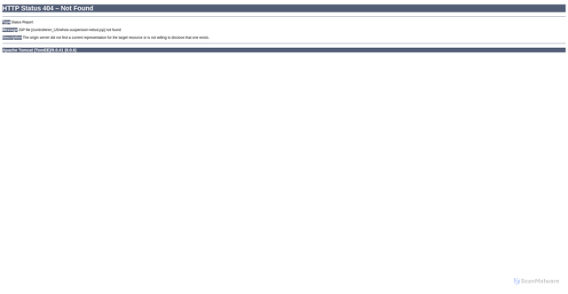 Security scan screenshot of http://www.registrar-transfers.com/en_US/whois-suspension-netsol.jsp