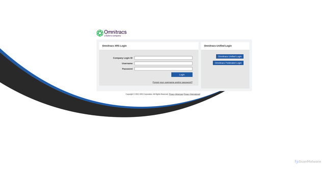 Security scan screenshot of https://xrs.ot1.fleetsolutions.solera.com