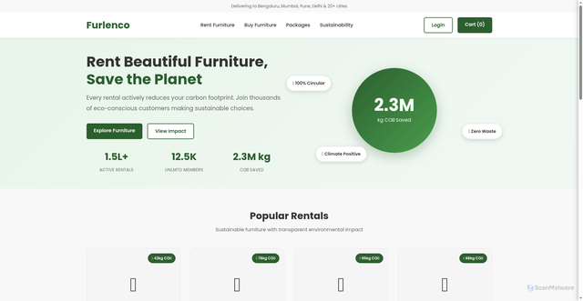 Security scan screenshot of https://sustains-furlenco-8dtv7e844d.edgeone.app/