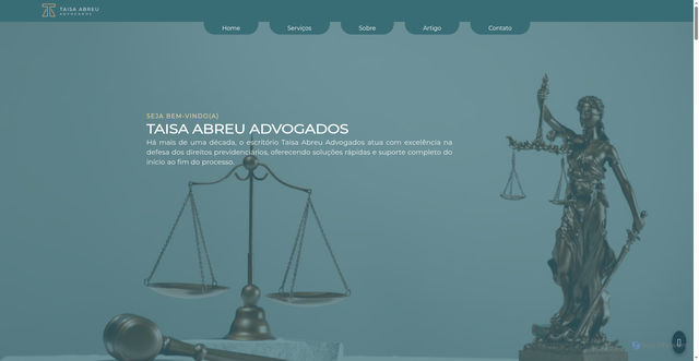 Security scan screenshot of http://taisaabreuadvogados.com/