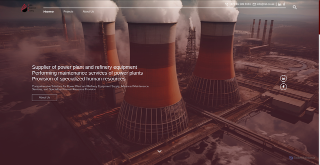 Security scan screenshot of http://www.ret-co.ae/