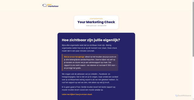 Security scan screenshot of https://yourmarketingcheck-dpmut2i5yhvm.edgeone.dev/