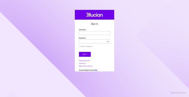 Security scan screenshot of https://integrate.integration.elluciancloud.com