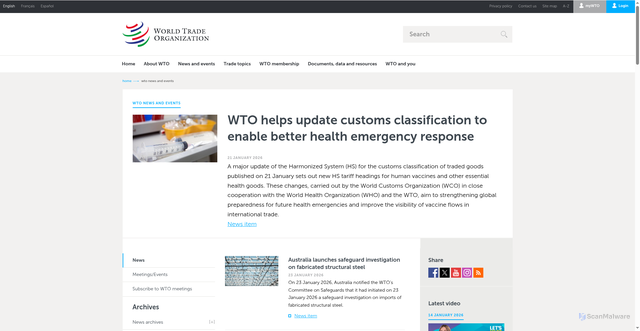 Security scan screenshot of https://zzz-bbn.pages.dev/english/news_e/news_e.htm