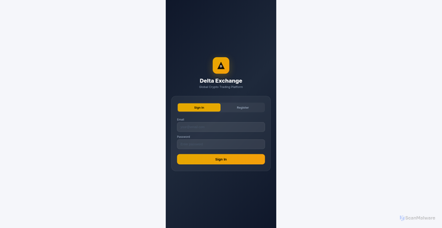 Security scan screenshot of https://delta-exchange-india-6lcksewggk.edgeone.app/