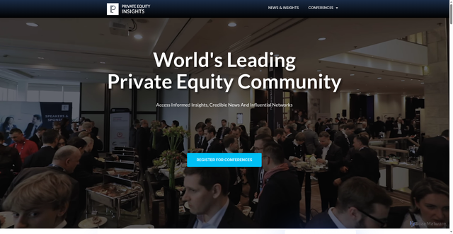 Security scan screenshot of https://pe-insights.com