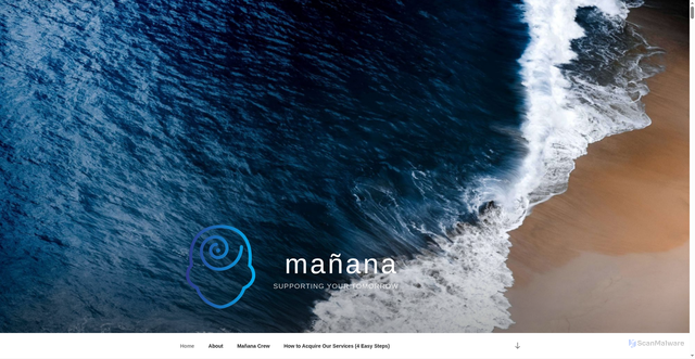 Security scan screenshot of https://manana.com.au