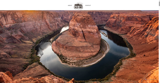 Security scan screenshot of https://www.calebjonesphotography.com/