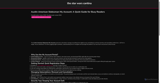 Security scan screenshot of https://unixroadblog-27db789832-dpt559exmfdw.edgeone.dev/austin-american-statesman-my-account.html