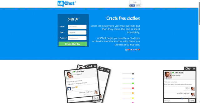 Security scan screenshot of https://uhchat.net