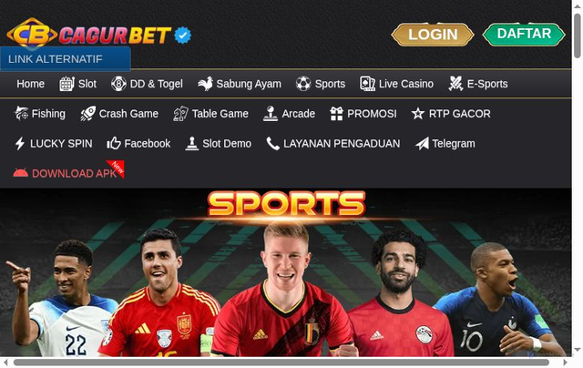 Security scan screenshot of https://cagurbetapk1.xyz/desktop/game/sports/sbo