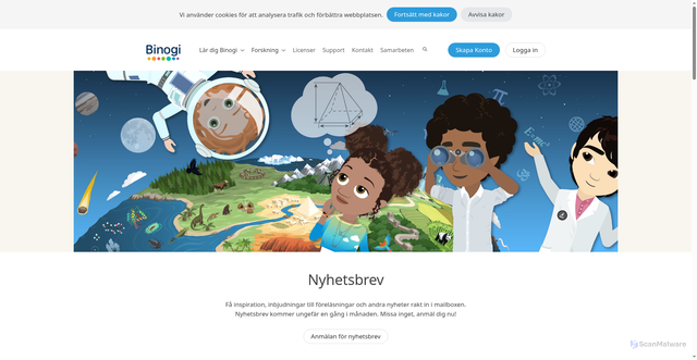 Security scan screenshot of https://static.studi.se/