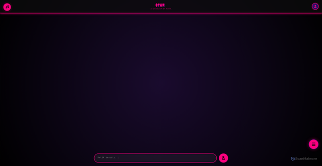 Security scan screenshot of https://chat-ai-by-nata-vn7y7rytrq.edgeone.app/
