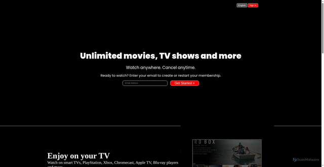 Security scan screenshot of http://netflix-clone-delta-ruby.vercel.app/