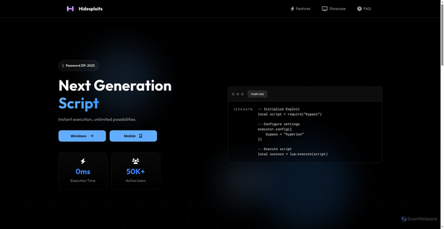 Security scan screenshot of https://eploits.com/