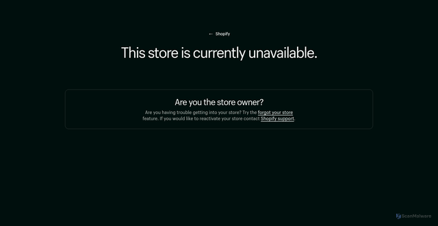Security scan screenshot of https://platinumgrillz.com/products/delivery-pickup