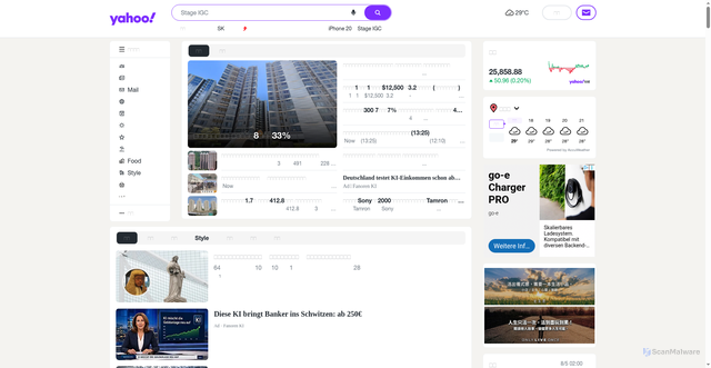Security scan screenshot of https://coffee-whatapp.hl.cn/
