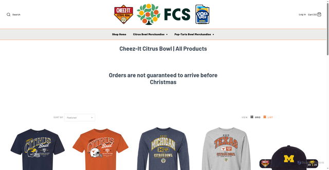 Security scan screenshot of https://fcsmerch.com/collections/all-products-cb