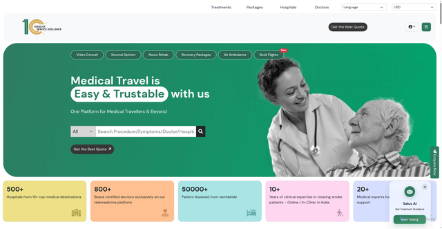 Security scan screenshot of https://static.medigence.com