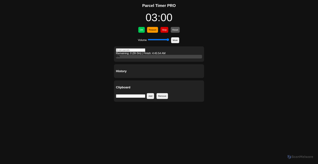 Security scan screenshot of https://postex-zhgtt7ulo6.edgeone.app/