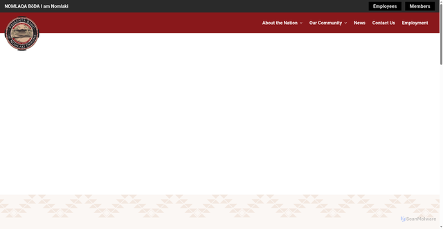 Security scan screenshot of https://paskenta-nsn.gov/