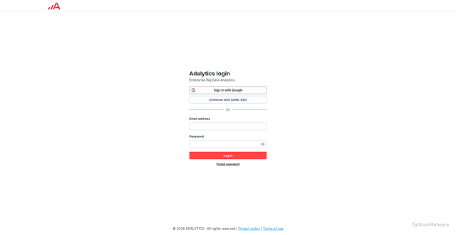 Security scan screenshot of https://adalytics.adastra.digital