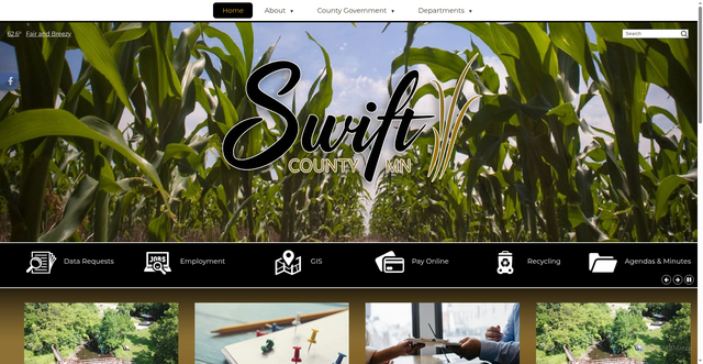 Security scan screenshot of https://swiftcounty.gov/