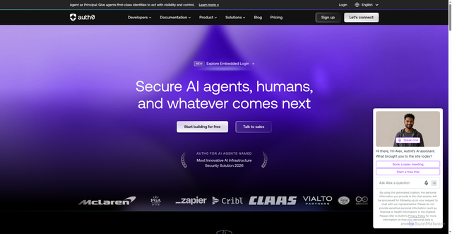 Security scan screenshot of https://skyscanner.eu.auth0.com