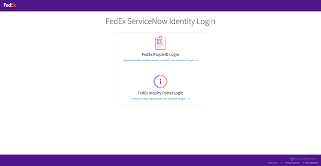 Security scan screenshot of https://pdsm.service-now.com