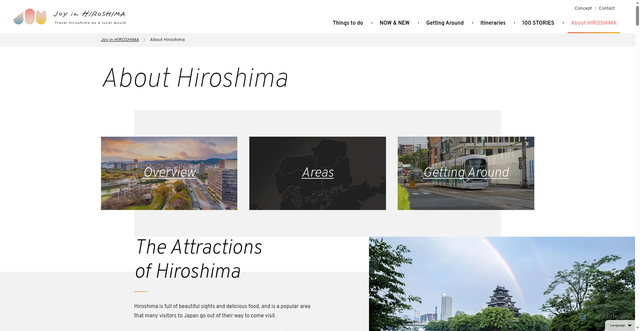 Security scan screenshot of https://joyinhiroshima.com/about-hiroshima/