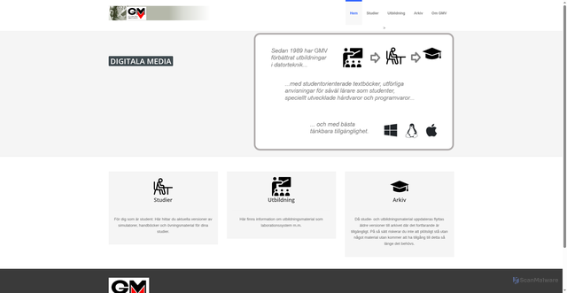 Security scan screenshot of https://gbgmv.se