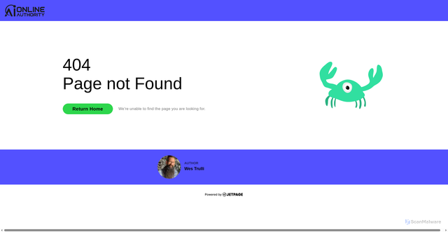 Security scan screenshot of https://aionlineauthority.com/blog/copyai-integrations