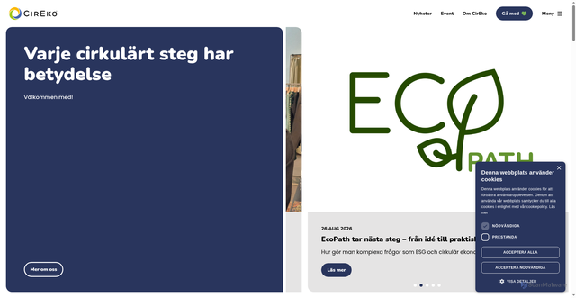 Security scan screenshot of https://cireko.se