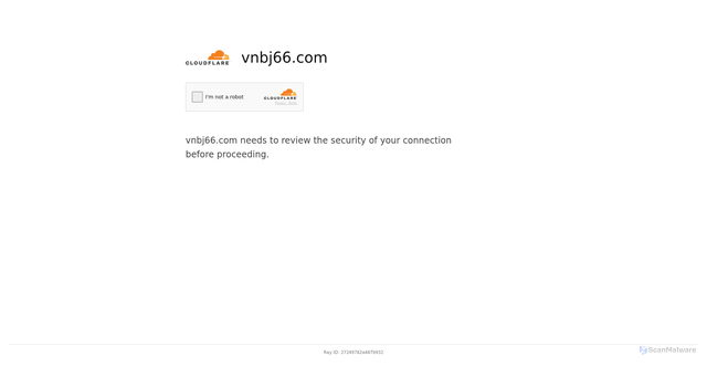 Security scan screenshot of https://vnbj66.com