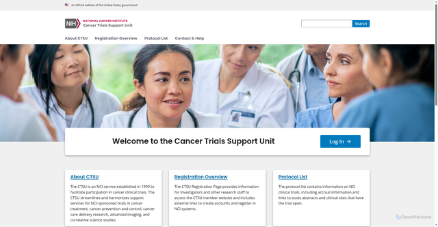 Security scan screenshot of https://www.ctsu.org
