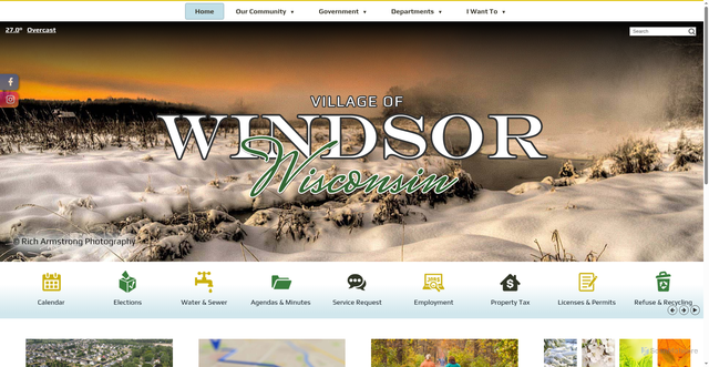 Security scan screenshot of https://www.windsorwi.gov/