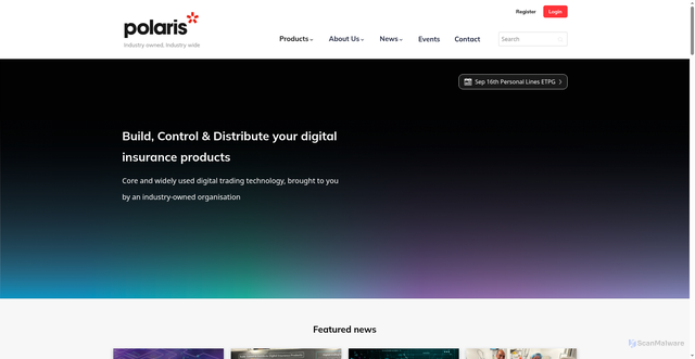 Security scan screenshot of https://polaris.co.uk