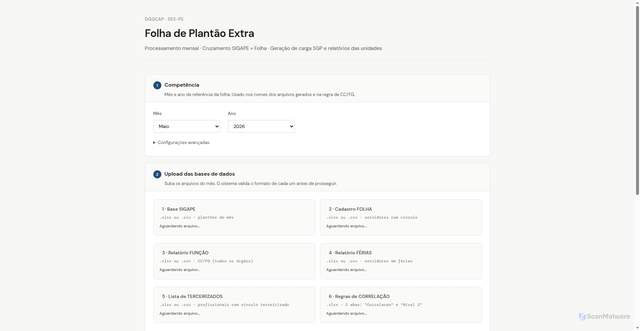 Security scan screenshot of http://pextra.pages.dev/