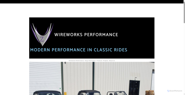 Security scan screenshot of https://wireworksperformance.com/?add-to-cart=643