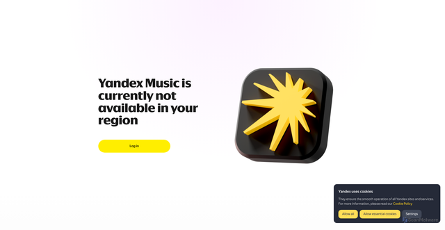 Security scan screenshot of https://music.yandex.ru