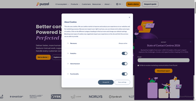 Security scan screenshot of https://logicalware.com
