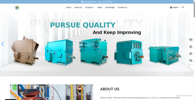 Security scan screenshot of https://www.motorxc.com