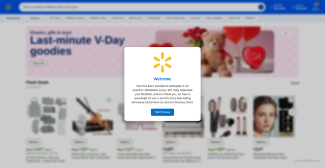 Security scan screenshot of https://camposevolution.com.br/walmart/