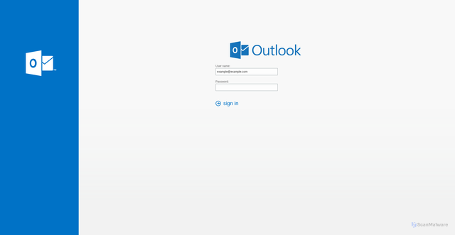 Security scan screenshot of https://web.archive.org/web/20260414174030/https://mail-owaexchnange-autodisciover-mailbox.s3.us-east-1.amazonaws.com/index.html#example@example.com